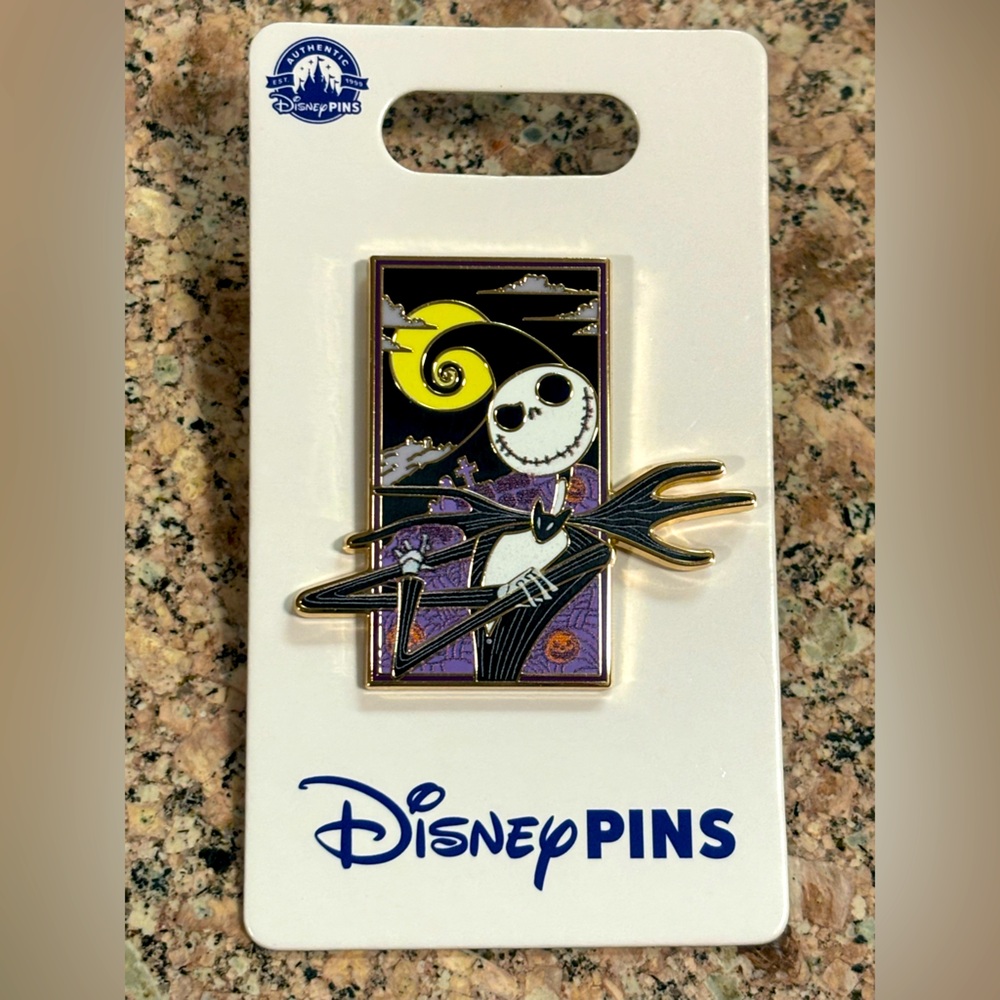 2024 Disney Parks Nightmare Before Christmas Jack Skellington Open Edition Pin